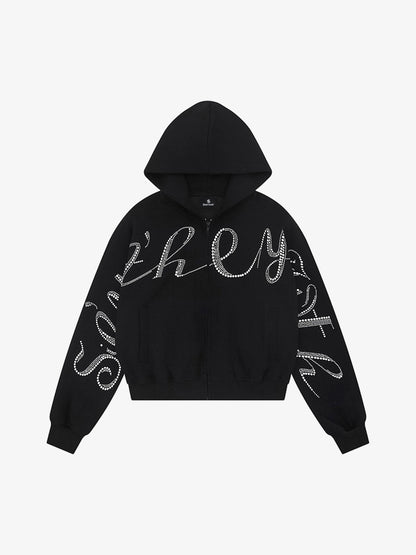 5 ★ Hip-Hop VVS Cropped Hoodie - Vanté®