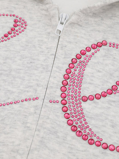 5 ★ Hip-Hop VVS Cropped Hoodie - Vanté®