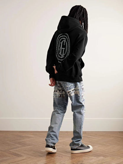 GALLERY DEPT GD MULTI LOGO HOODIE - Vanté®