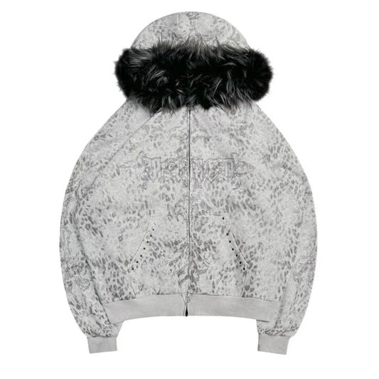 5 ★ Snow Leopard Zip-Up - Vanté®