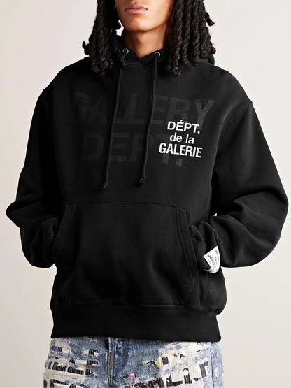 GALLERY DEPT GD MULTI LOGO HOODIE - Vanté®
