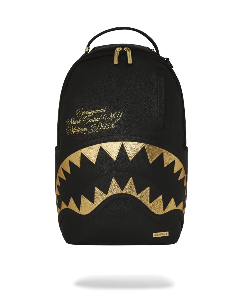 Black & Gold Shark Backpack - Vanté®