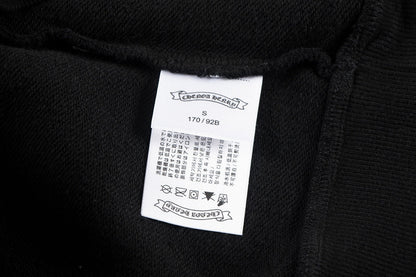 CHROME HEARTS WOOL WHITE CROSS SWEATSHIRT BLACK - Vanté®