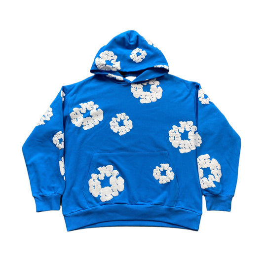 DENIM TEARS COTTON WREATH HOODIE AZURE BLUE - Vanté®