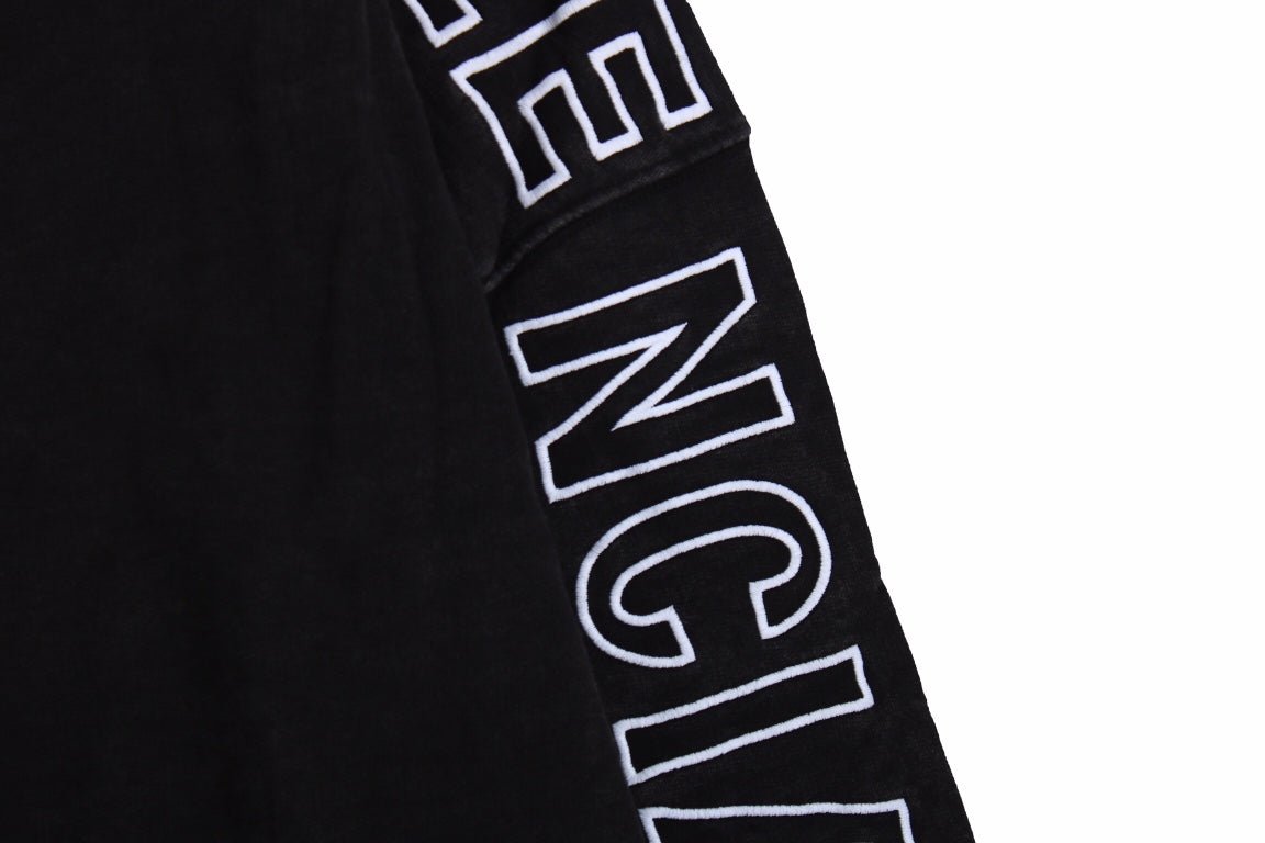 Balenciaga Black Oversized Hoodie netstar