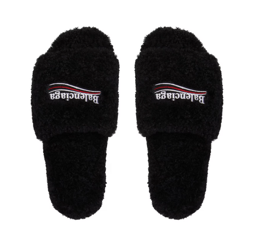 5 ★ Balenciaga Furry Slide Sandal - Vanté®