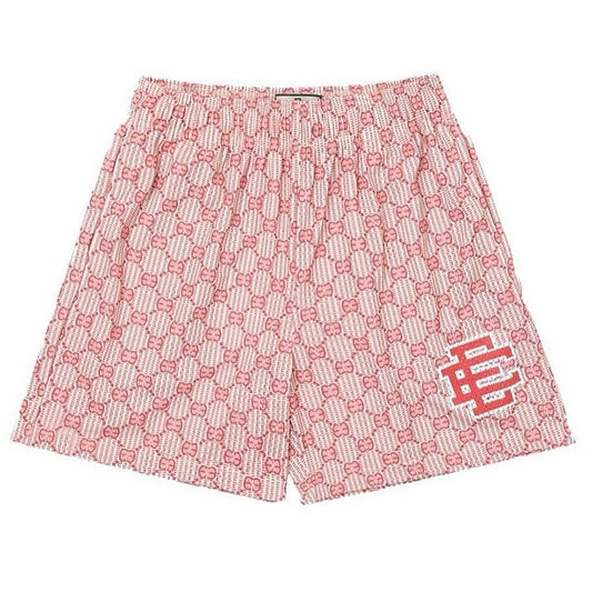 EE Shorts X Gucci Monogram Basic Print Shorts - Vanté®